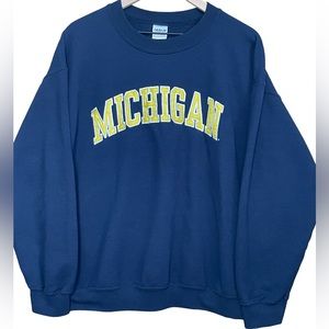 🔥VTG🔥 Michigan Crewneck L